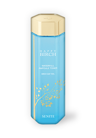 SENITE HAPPY BIRCH WATERFULL AMPOULE TONER